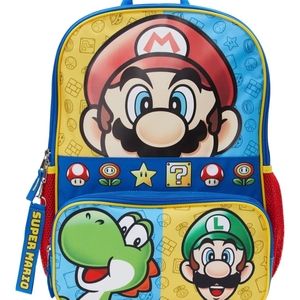 Super Mario Laptop Backpack Bag